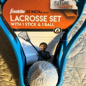Franklin Sports Kids Mini Lacrosse Stick + Ball Set - Venom Youth Lacrosse Stick